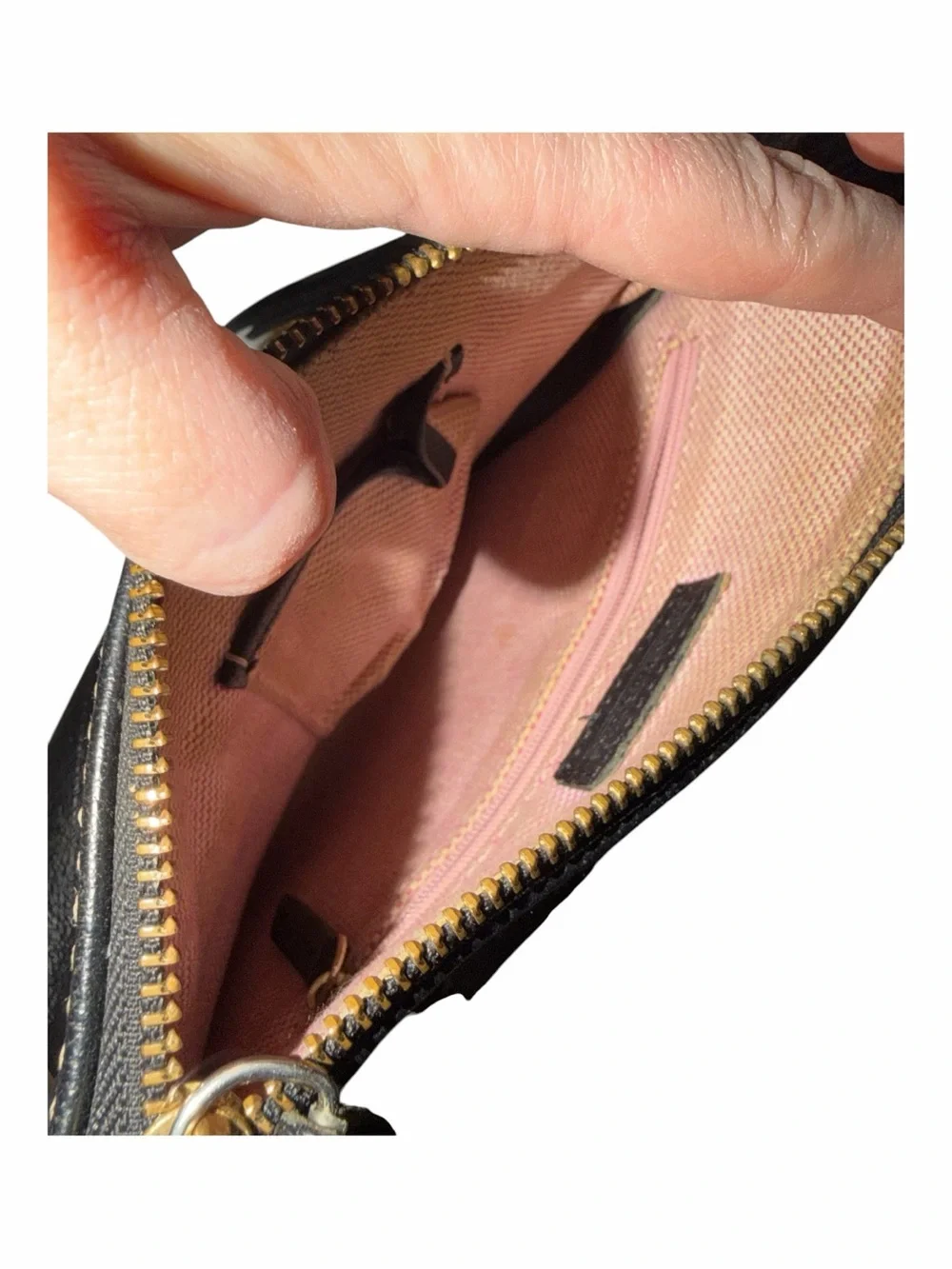 Dooney & Bourke Black Pebbled Leather Crossbody Bag